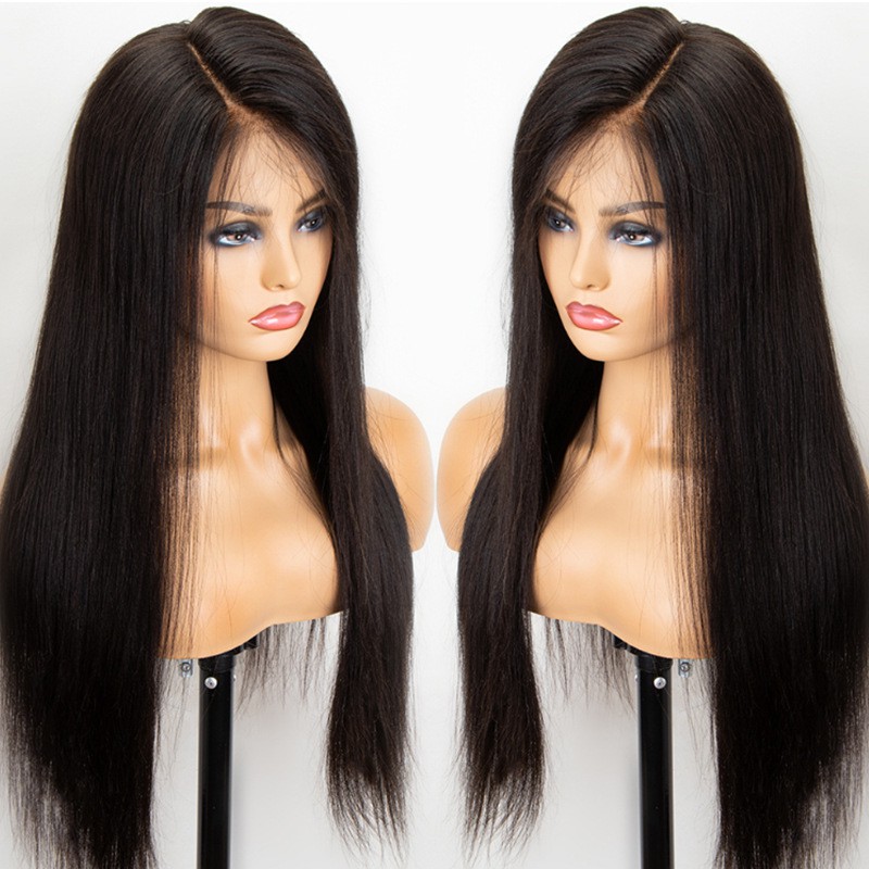 13*4inch and 13*6inch lace front wig 100% virgin human hair Natural ...