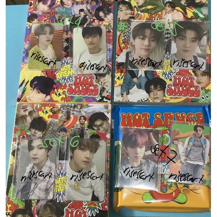 nct dream hot sauce unsealed but complete inclusions Shopee Philippines