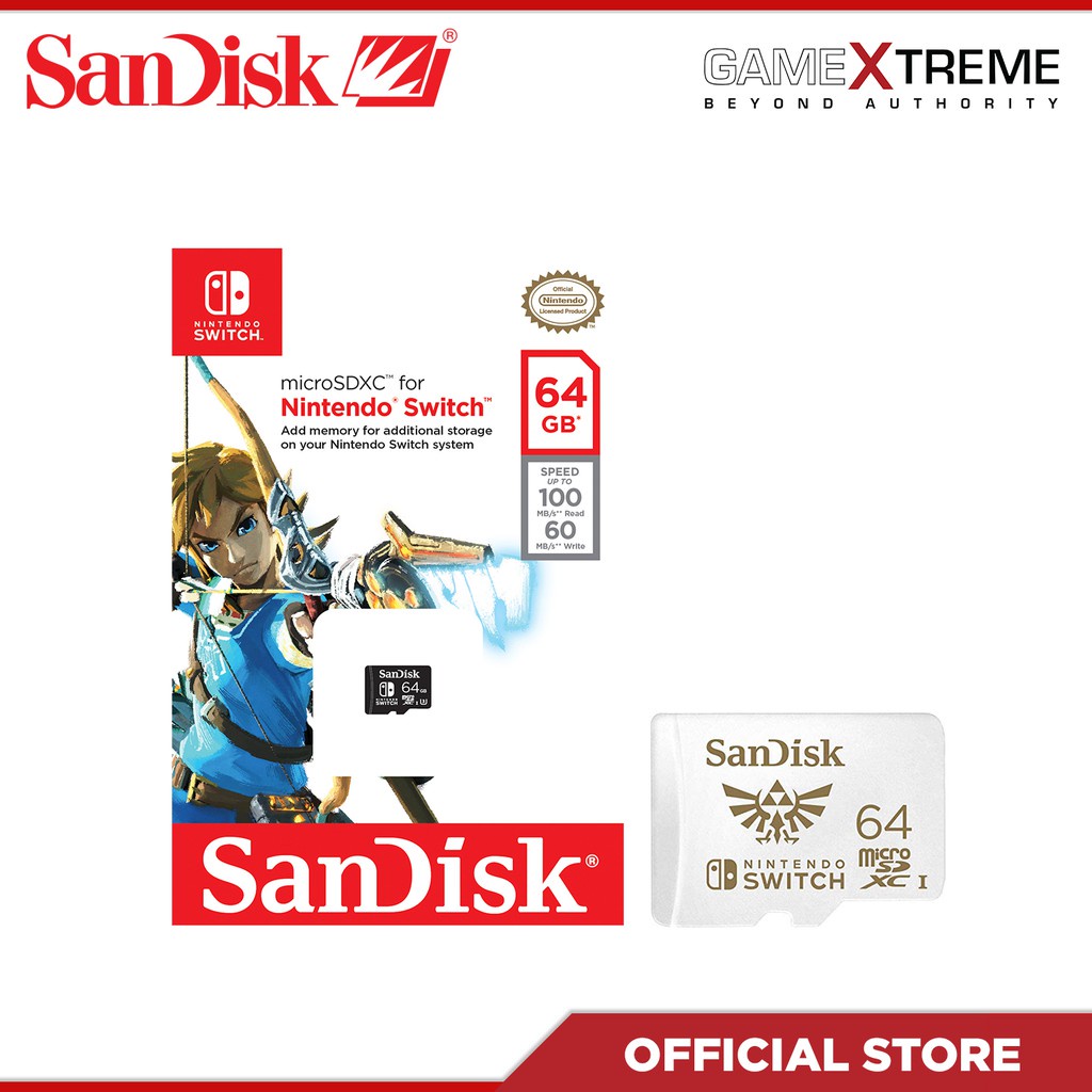 Console Machines Nintendo Switch Memory card SDSQXAT064GB6n6ZA