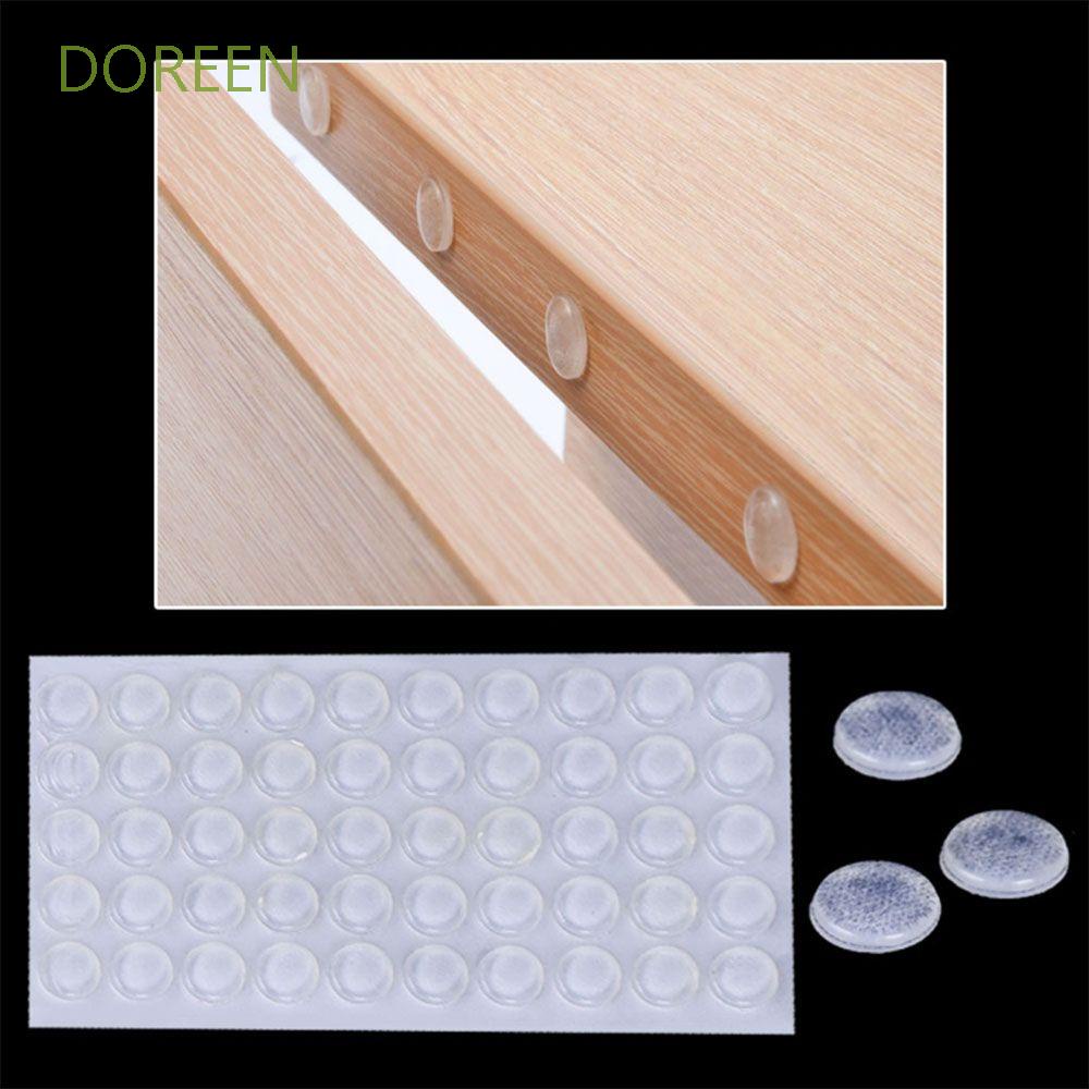 DOREEN 10MM Diameter Door Stops Kitchen Bumper Damper Buffer Pad 2MM ...
