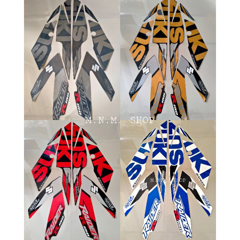 1. Raider FI 150 Decals/Sticker | Shopee Philippines
