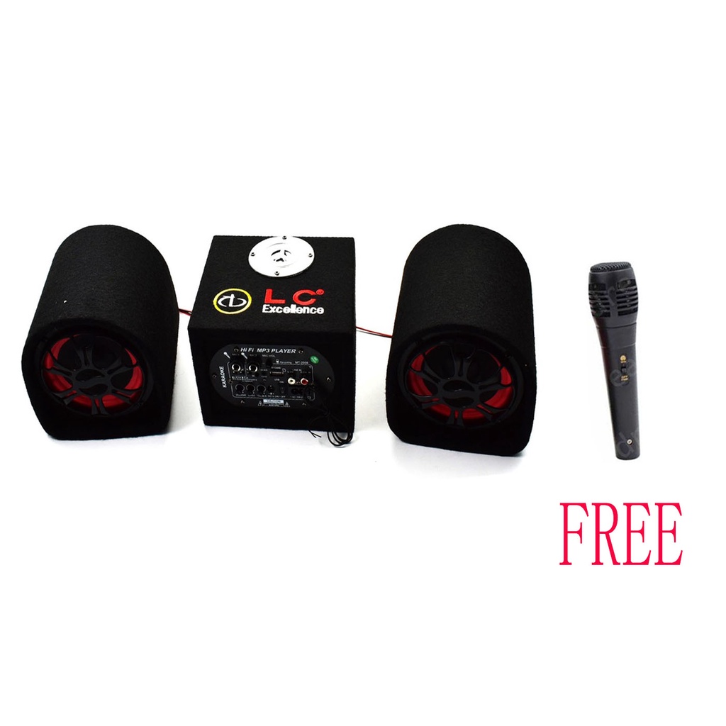 HIFI Bass Power Amplifier speaker with remote control with USB port TF