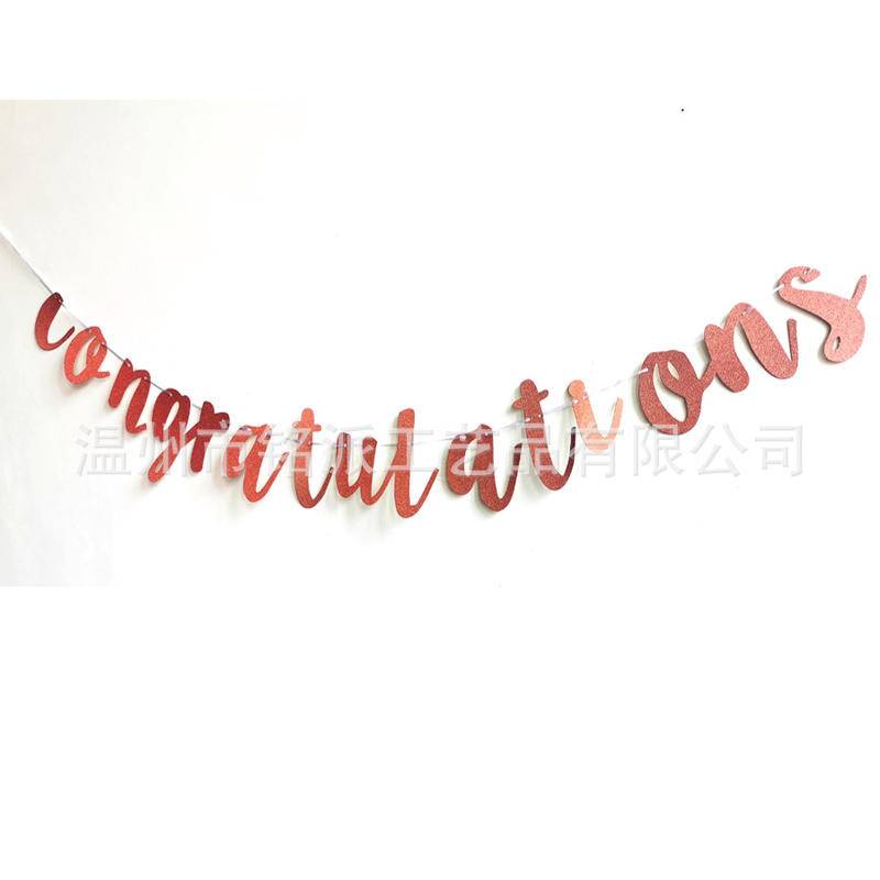 Congratulation Latulation Happy Graduation Banner Preppy Party ...