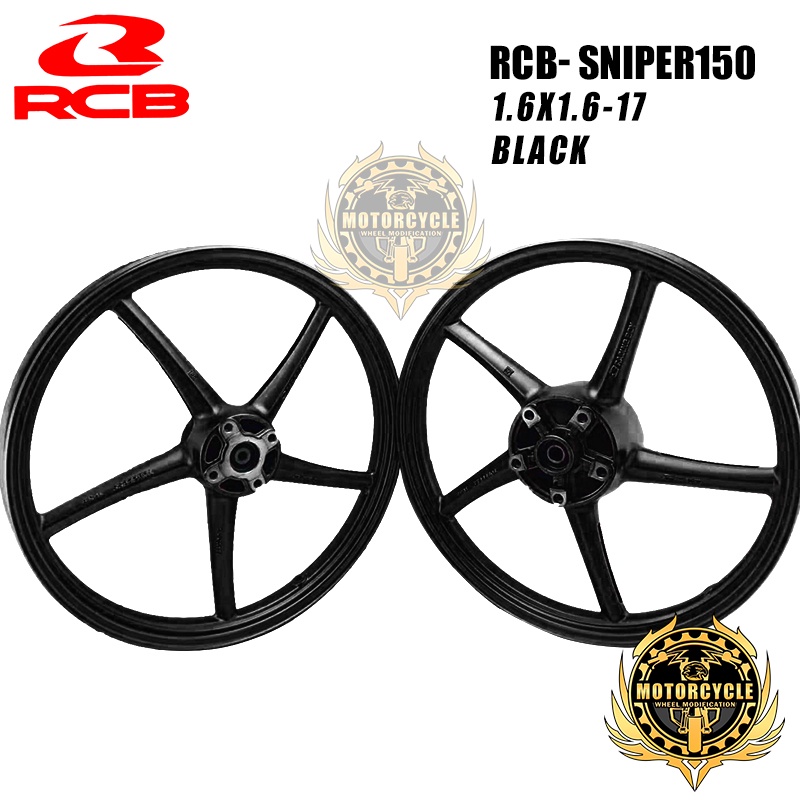 RCB Mags For Sniper 150 Game Changer Mio Front Disc Brake 4 Holes 1.6 ...