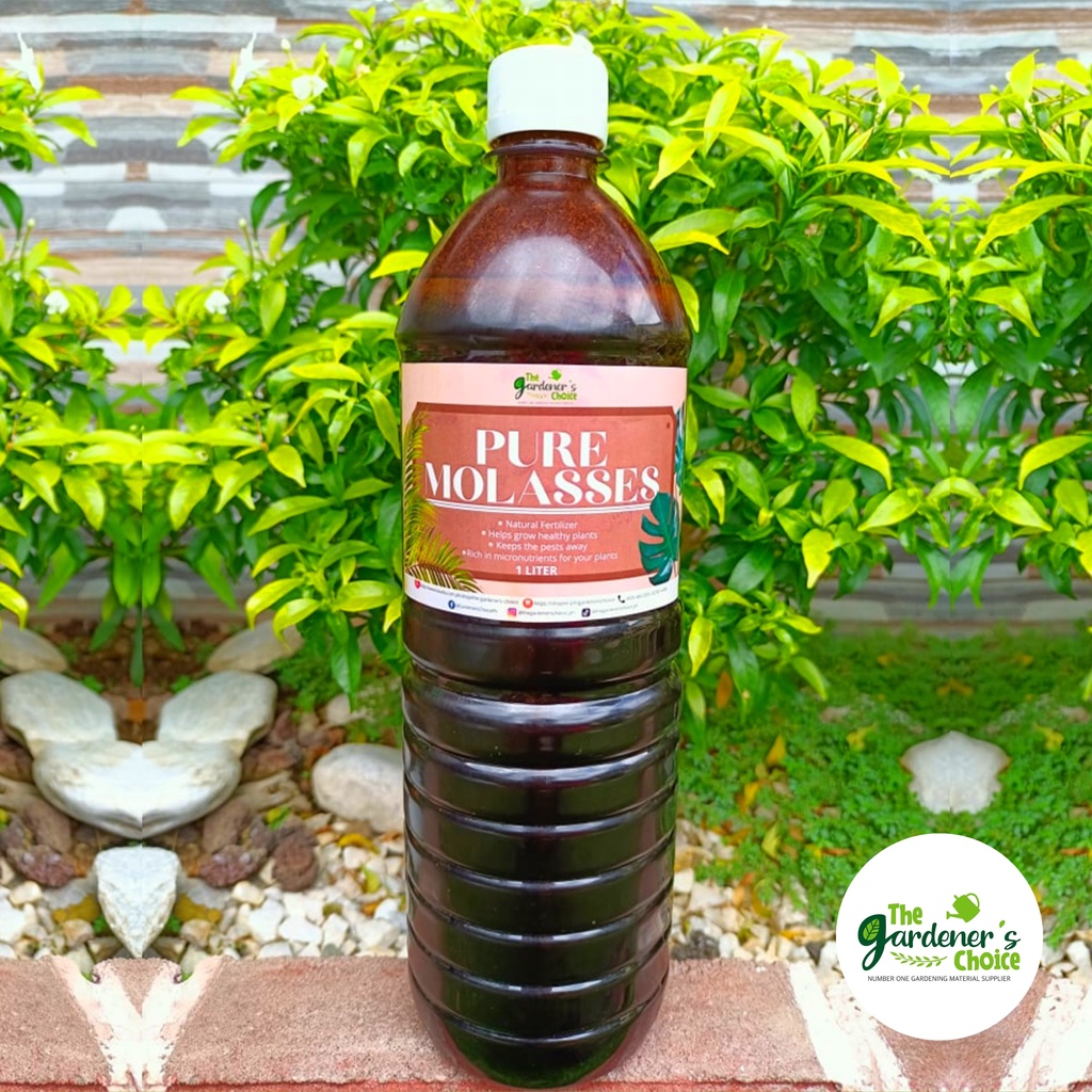 Pure Molasses 1 Liter Pulot Blackstrap Molasses Black Treacle The Gardener S Choice