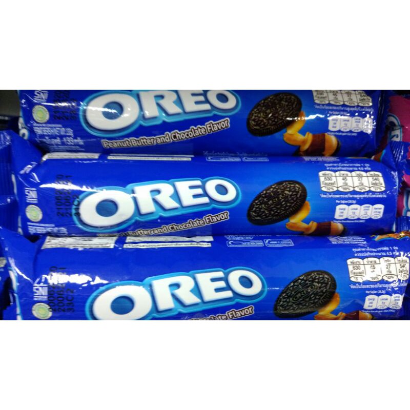 Oreo PEANUT BUTTER AND CHOCOLATE 133gram/OREO/OREO Biscuit/OREO ...