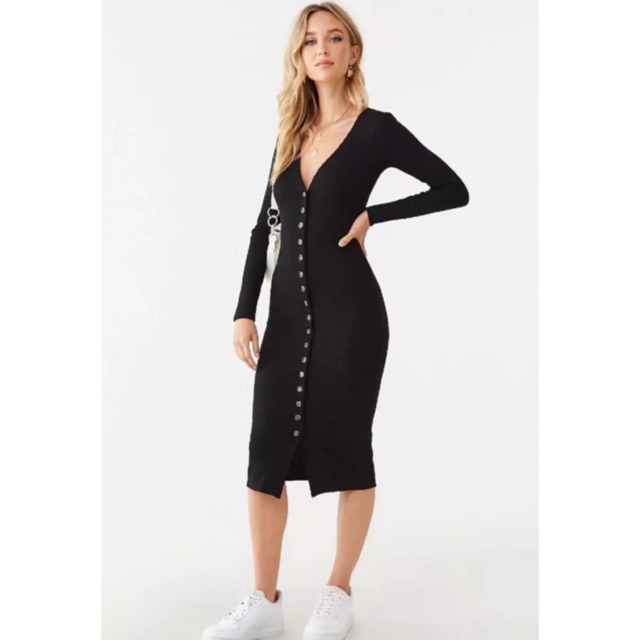 Button down hotsell dress forever 21