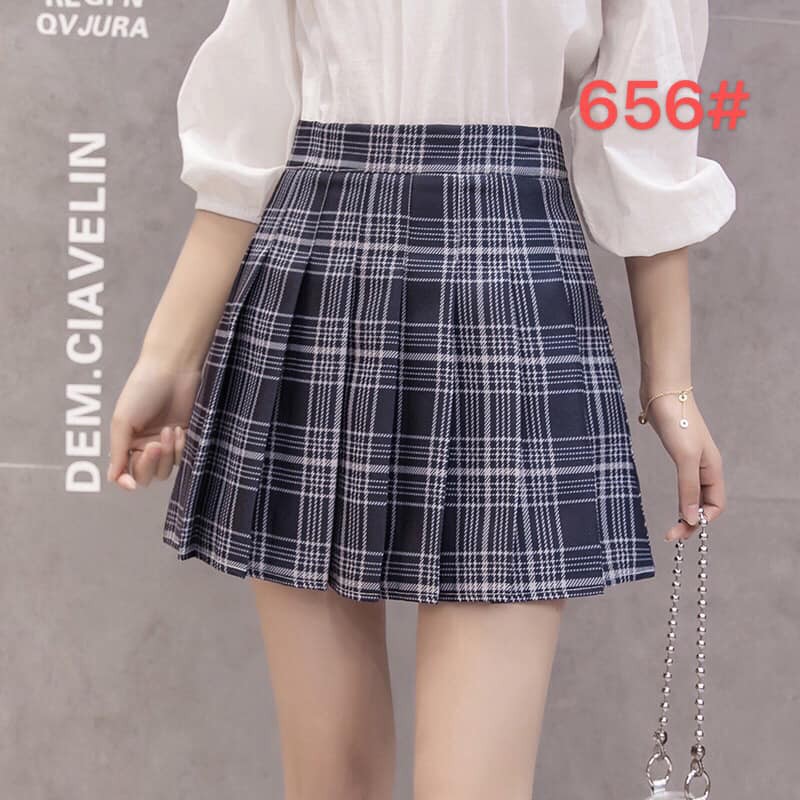 Striped 2025 skirt korean