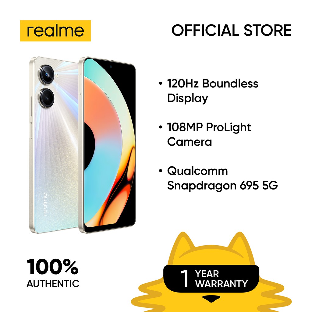 realme 10 Pro 5G (8+8GB RAM, 256GB ROM) | Shopee Philippines