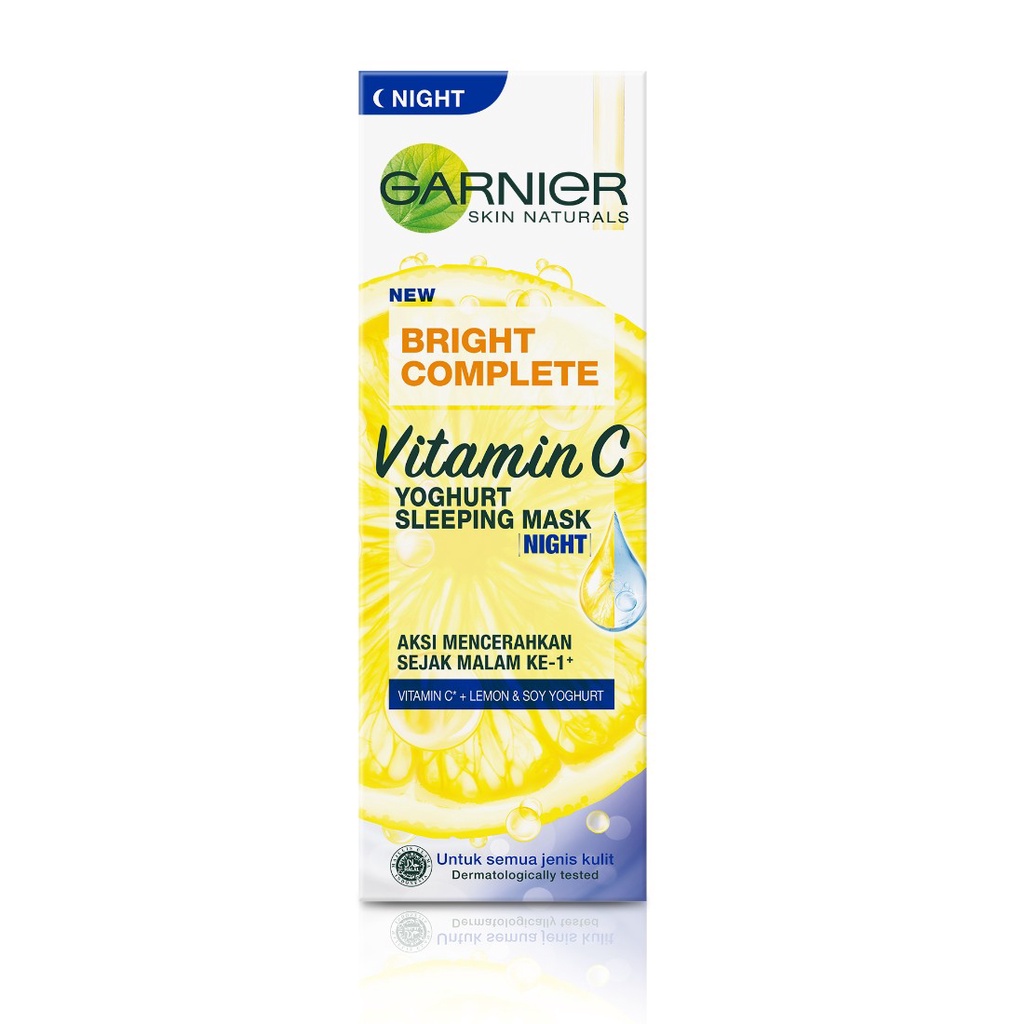Garnier Skin Naturals Light Yoghurt Sleeping Mask 20ml Shopee Philippines