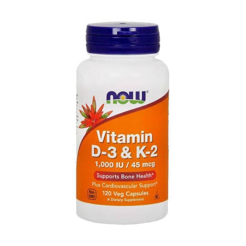 Now Vitamin D3 1000 Iu & K2 45mcg 100 Original Shopee Philippines