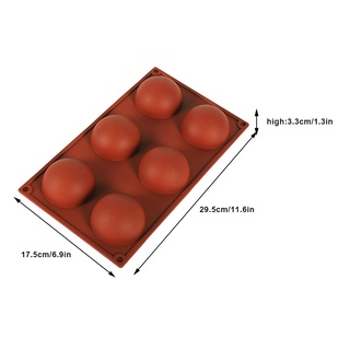 Silicone Soap Mould 6 Cavity Rectangle Bake Tray Portable for Homemade DIY  Mold MAZI888