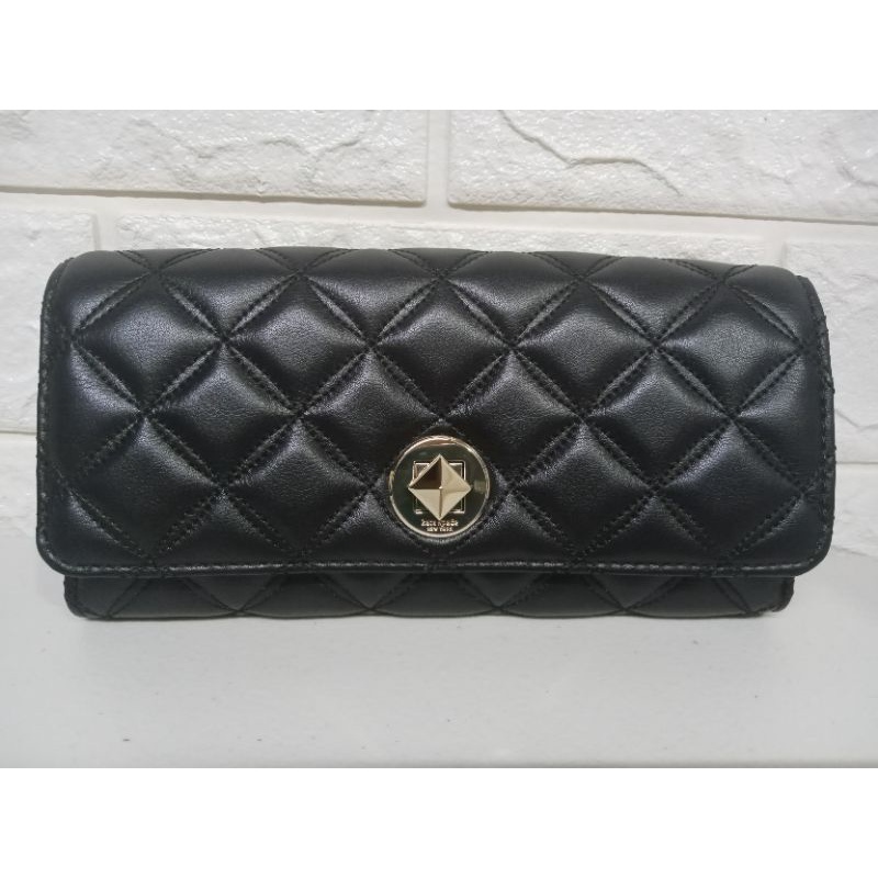 Natalia large flap online turnlock wallet