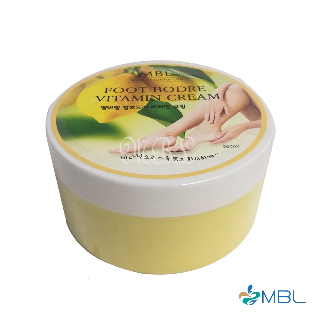 MBL FOOT BODRE VITAMIN CREAM 300ml | Shopee Philippines