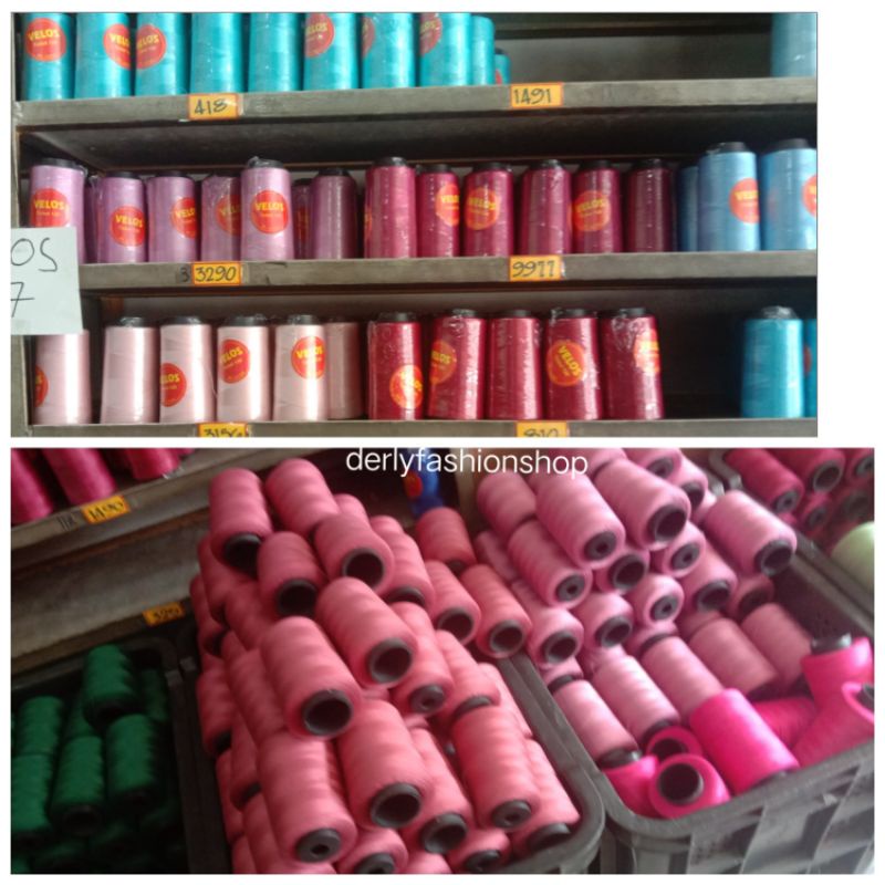 polyester sewing thread( tecket120) | Shopee Philippines