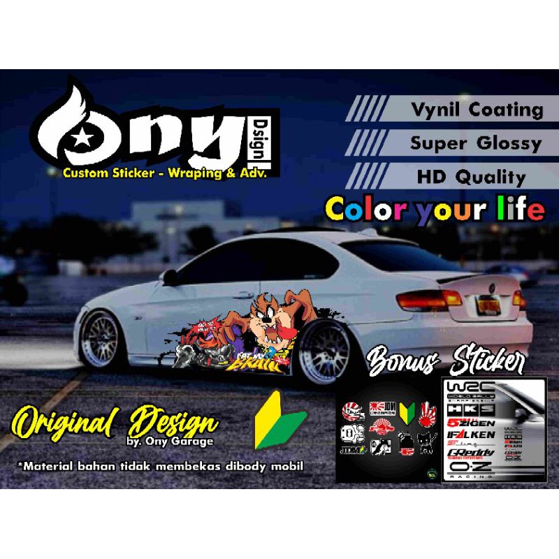 CUSTOM STICKERS SEDAN VIOS, CIVIC, TIMOR ETC | Shopee Philippines