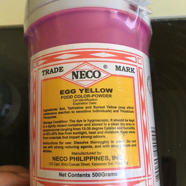 Neco food coloring liquid Available - Bake and the City Ph