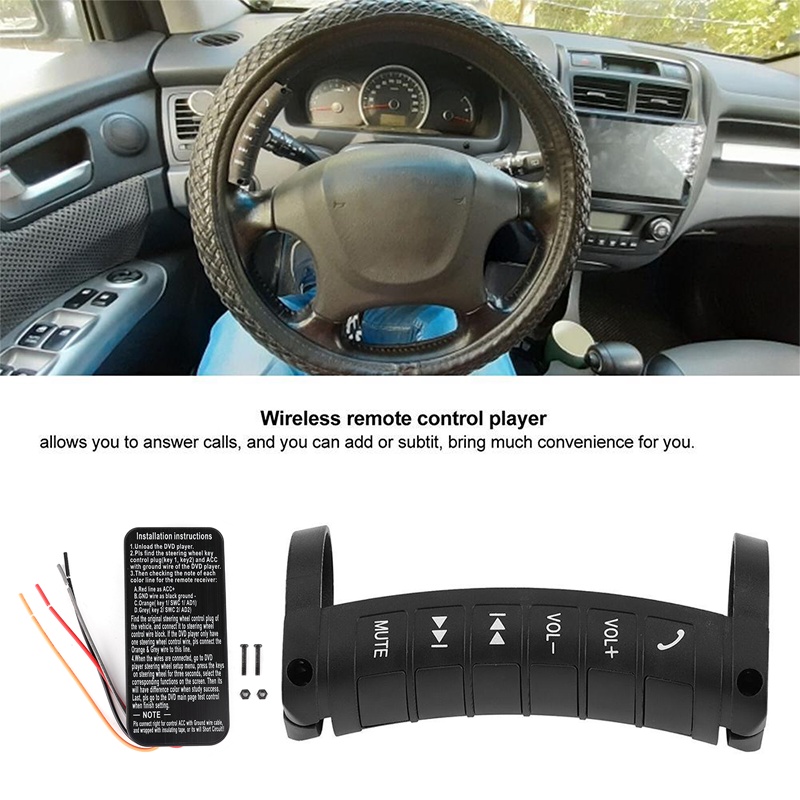 Steering Wheel Controller Multifunction Steering Wheel Button Remote