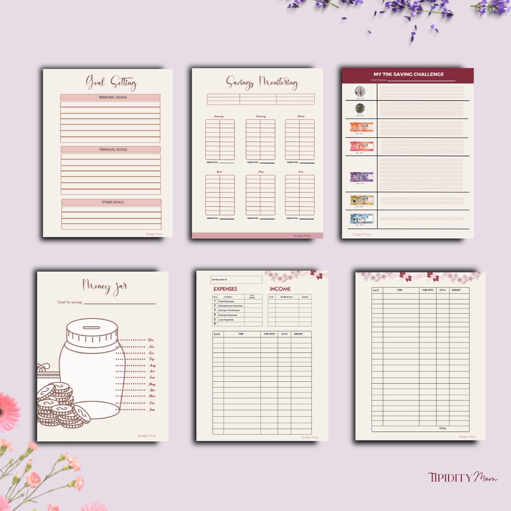 Bulk Budget Planner Notebooks Shopee Philippines