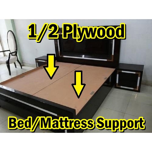 1/2 or 3/4 PLYWOOD for BED SUPPORT or FOAM SUPPORT available size