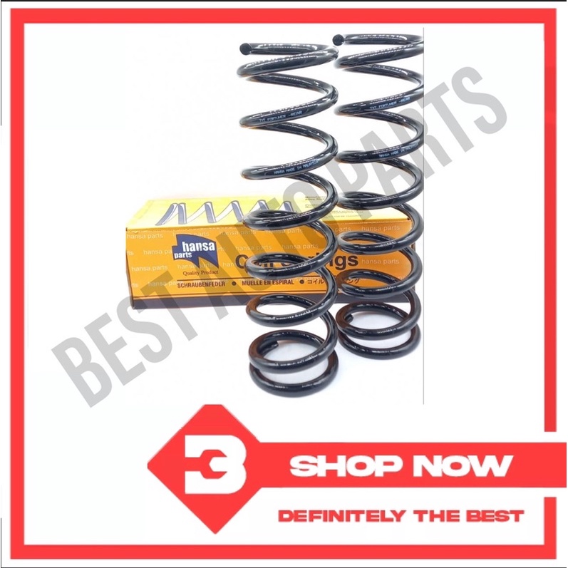 Hansa 2pcs Rear Coil Spring for Toyota Fortuner 2005-2015 | Shopee ...