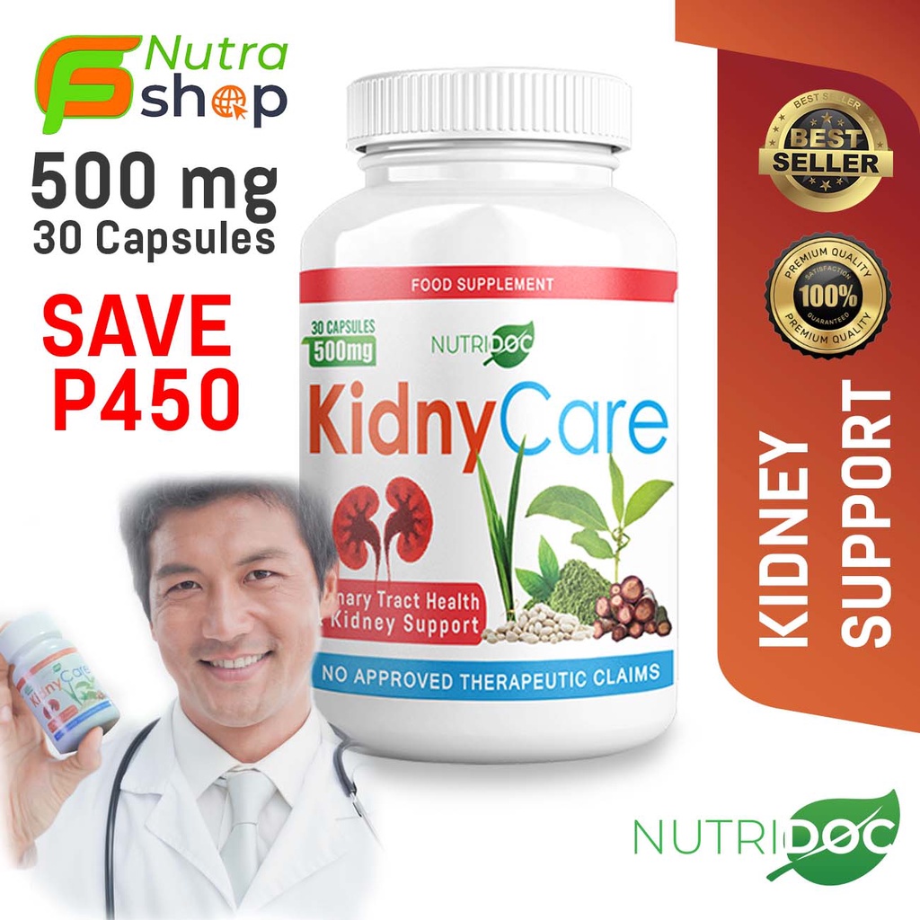 KidnyCare by NutriDoc Natural Kidney Cleanse & Detox PROMO A