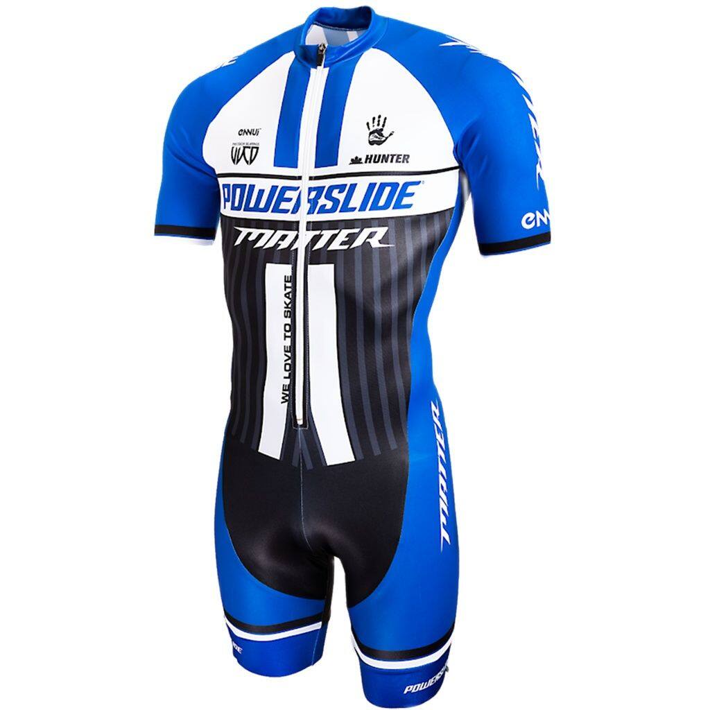 New POWERSLIDE Men's Skate Suit Roller Skate Speed Race Fast Skat Speed