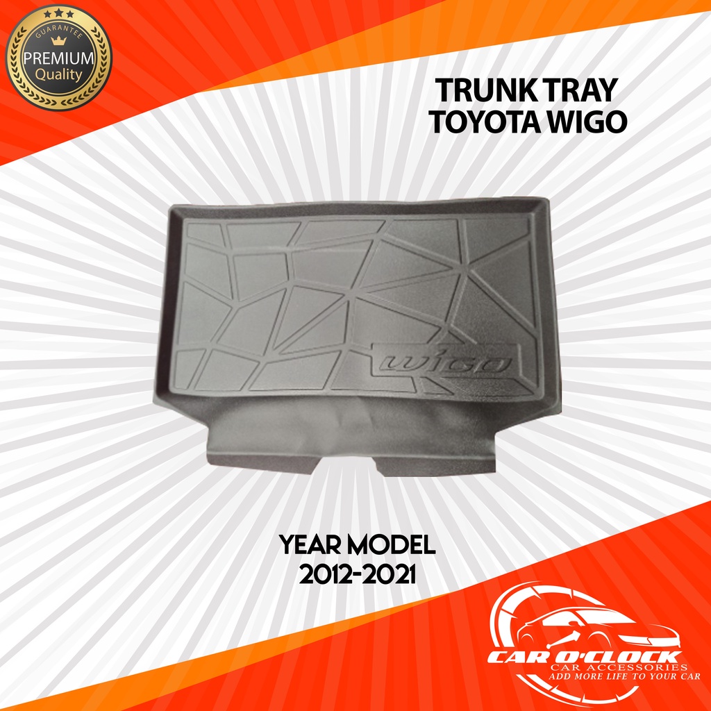 Toyota Wigo Cargo Tray Puzzle Design (20122023) Shopee Philippines