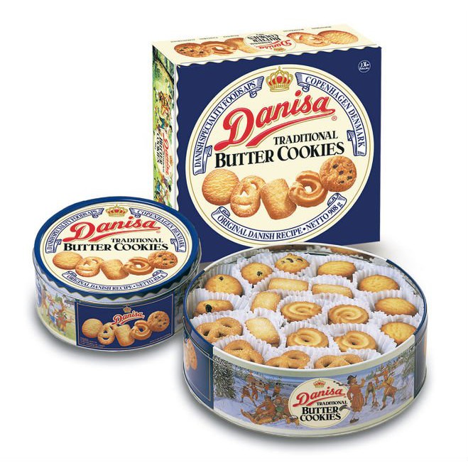 Danisa Butter Cookies Crown Biscuit Gift Box 908g Shopee Philippines
