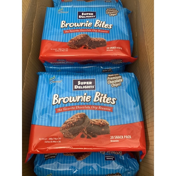 Super Delights Brownie Bites/ Brownie 280g Shopee Philippines