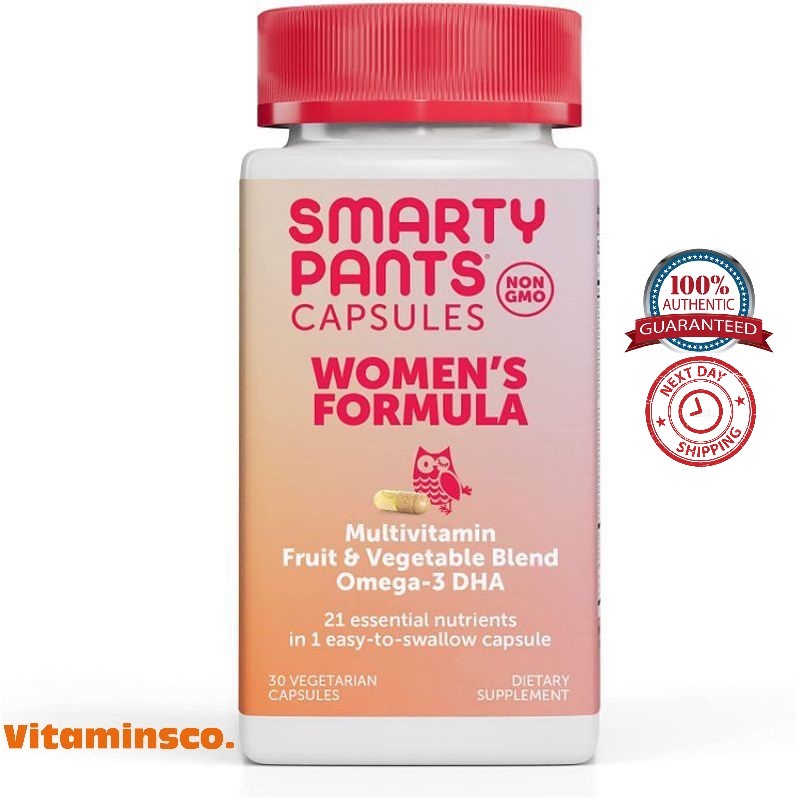SmartyPants Capsules Women's Formula, Multivitamin for Women (30 count) Shopee Philippines