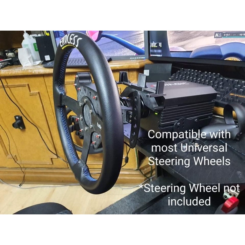 Button Box with Paddle Shifters for Steering Wheel - Sim Racing ...
