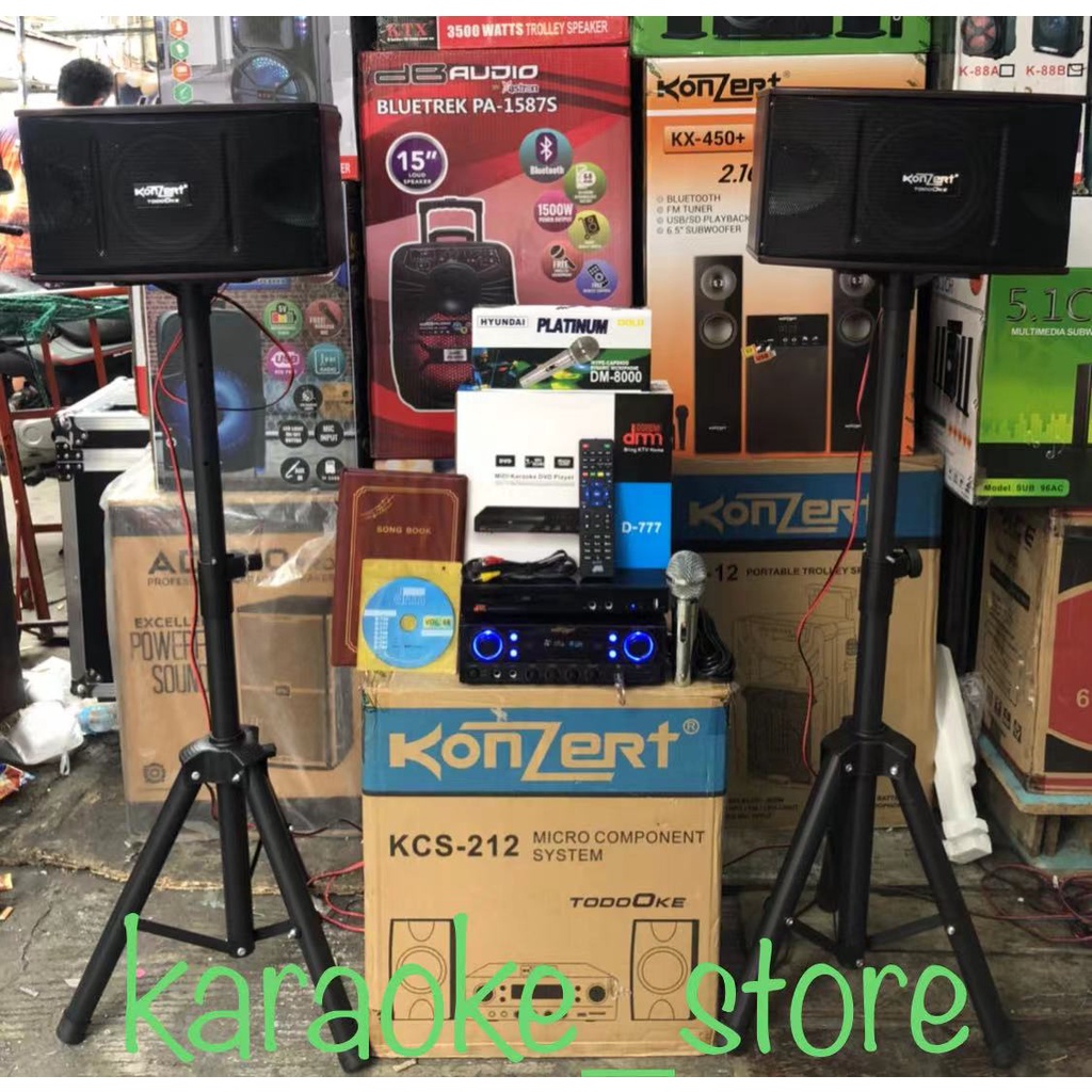Original Konzert Kcs212 Speaker 150W & Amplifier with D777 MIDI player