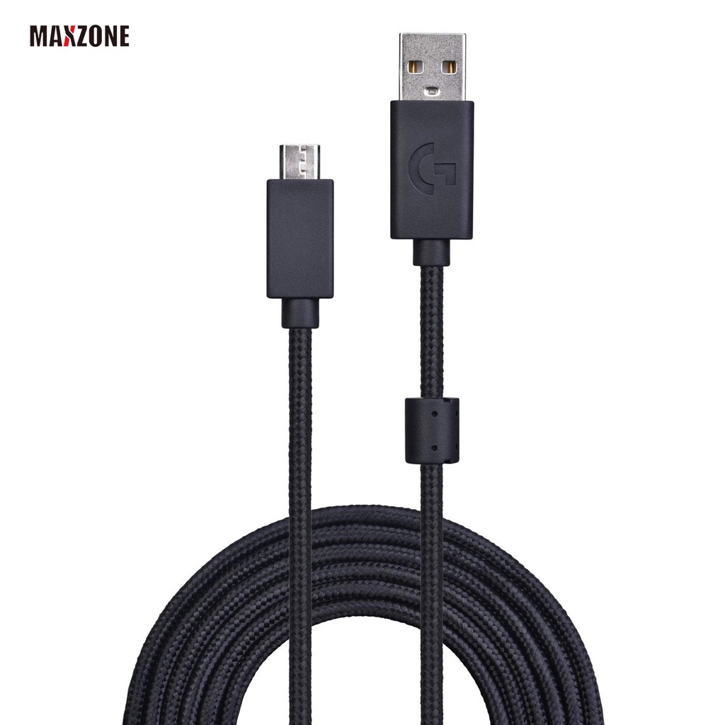 MAXZONE Nylon Braided Replacement USB Charging Audio Data Cable ...