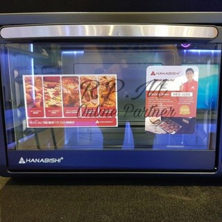 HANABISHI 32L.ELECTRIC OVEN with ROTESERRIE FUNCTION