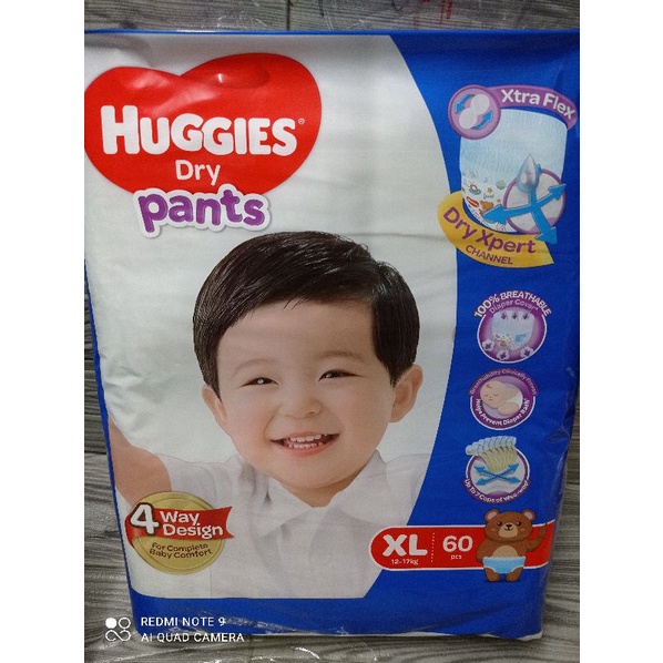 Huggies 60 best sale pcs price