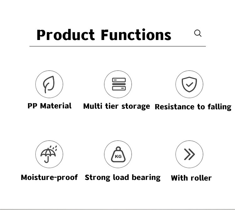SKYNNI SN70 Morandi 70CM Wide Drawer Clothes Storage