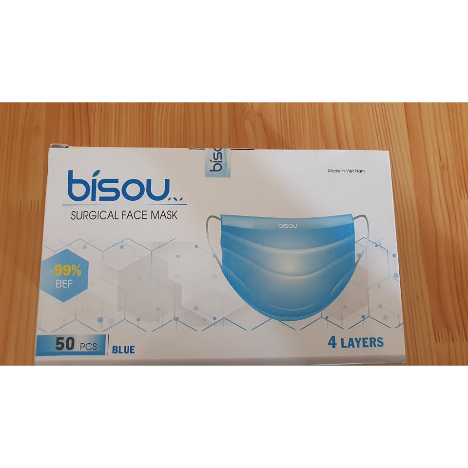 Bisou 4 layers quality face mask. Made in Vietnam Shopee Philippines