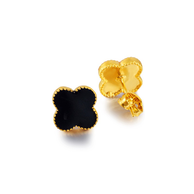 Goldplated elegant flower earrings delicate earrings/earrings allergy