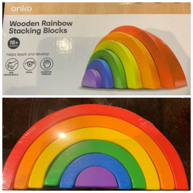 Rainbow 2024 blocks kmart