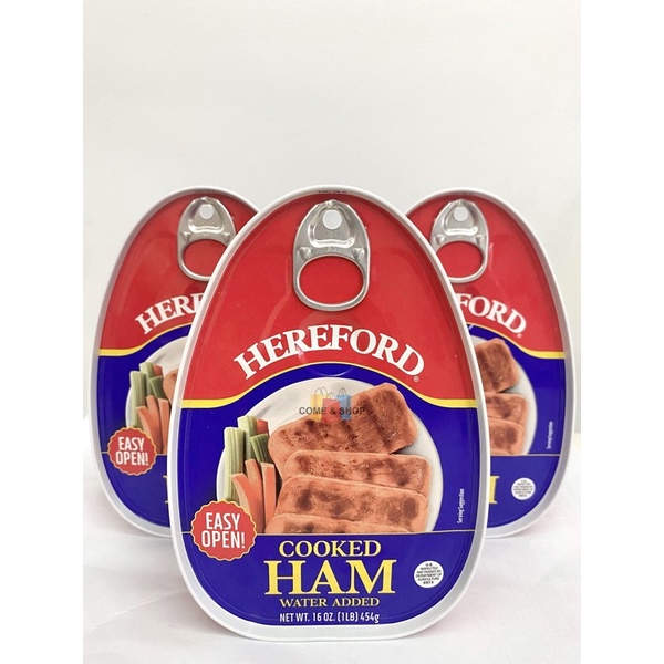 Hereford (Corned Beef / Cooked Ham) Shopee Philippines