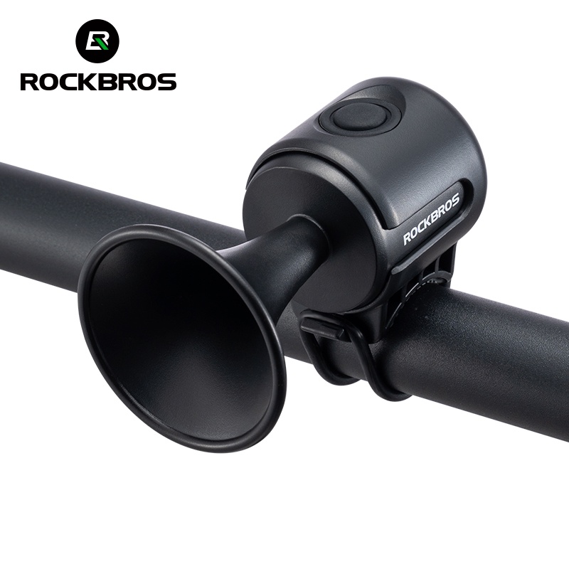 PH Delivery Rockbros Bike Electric Bell Loud Rainproof Horn Mtb Handlebar 120db Warning Accessories Shopee Philippines