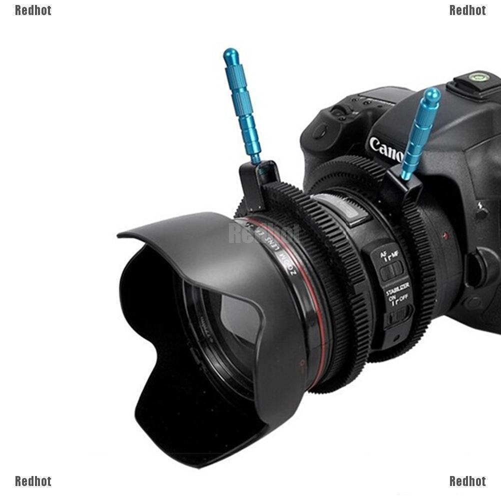 Adjustable Follow Focus Ring Belt - Flexible Gear Ring For 49mm To 82mm Camera Lenses