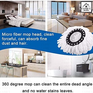 Microfiber 360 Magic Mops Spinnable Tournado Spin Mop Head Replacement ...