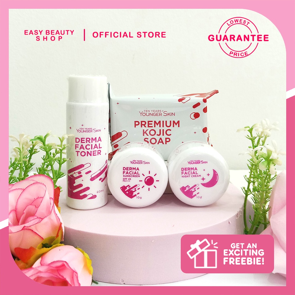 TEN YEARS YOUNGER DERMA SET ( New Packaging) | Shopee Philippines