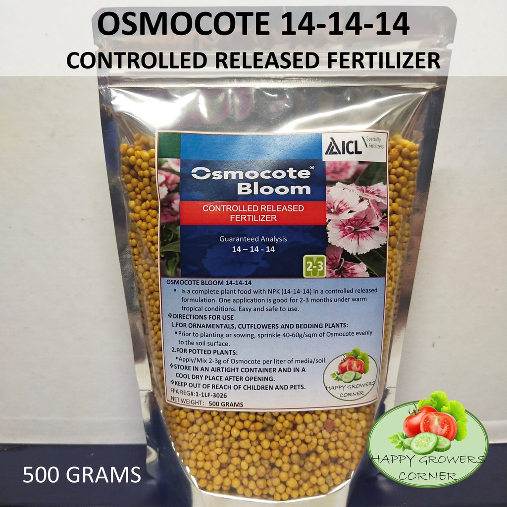Osmocote 141414 Complete Controlled Released Fertilizer (500 Grams) Shopee Philippines