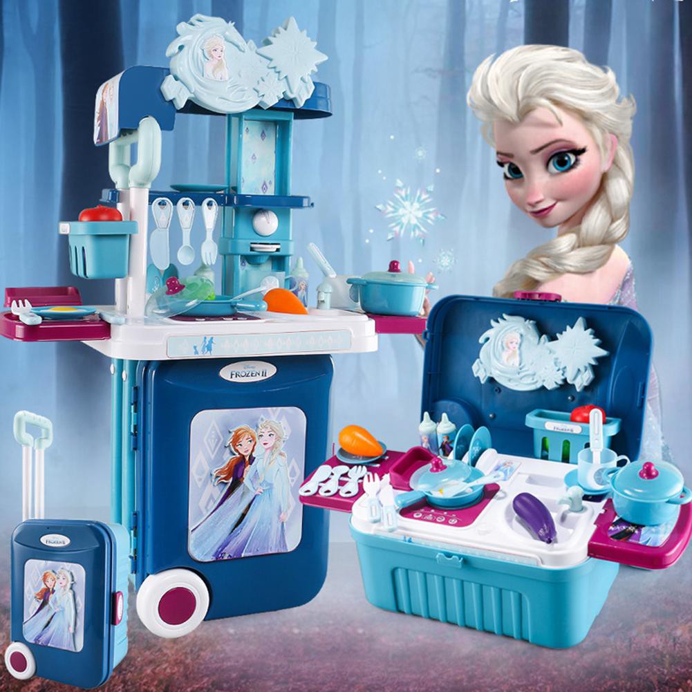 Disney frozen kitchen play hot sale set