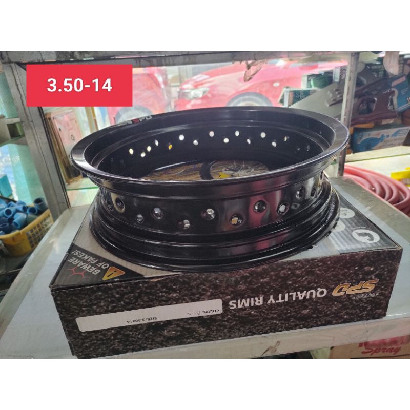 rims 3.50-14 black 36holes (SPD)1 pc only | Shopee Philippines
