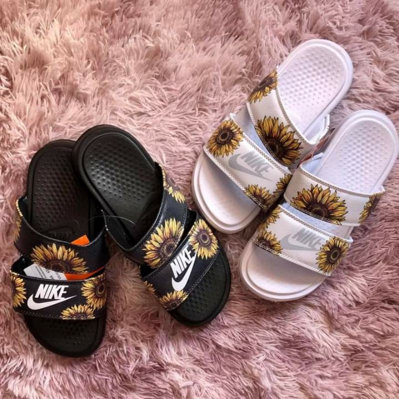 Sunflower nike benassi slides new arrivals