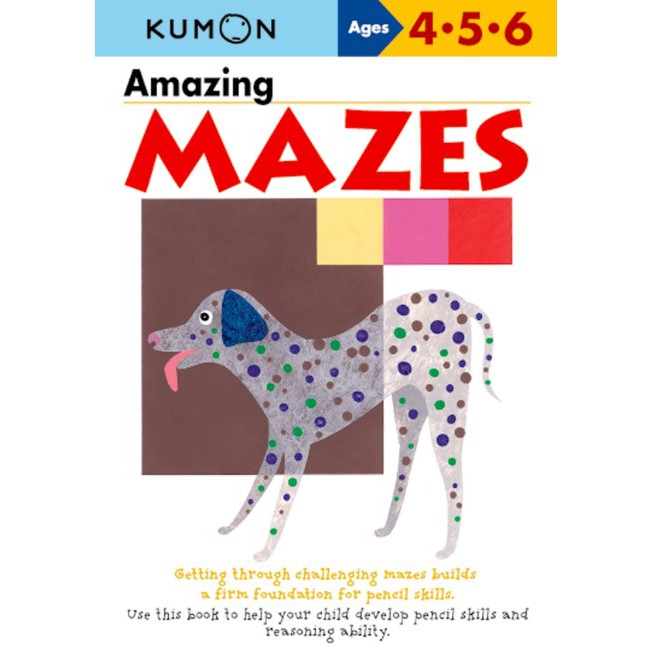 KUMON BASIC SKILLS Amazing Mazes (Ages 4-5-6) | Shopee Philippines